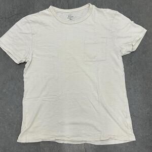 J.Crew Plain White T Shirt